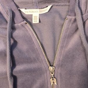 Victoria’s Secret hoodie, velour 💜